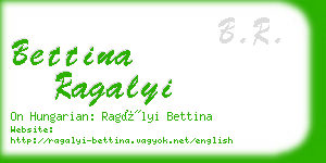 bettina ragalyi business card